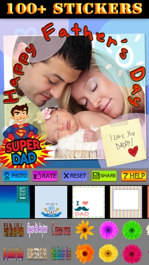 Father's Day Greeting Cards and Stickers(圖3)-速報App