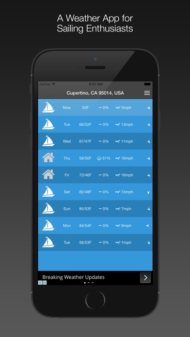【图】Sailing Weather(截图1) 【图】Sailing Weather(截图1)