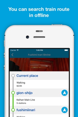 Kyoto guide, Pilot - Completely supported offline use, Insanely simple screenshot 4