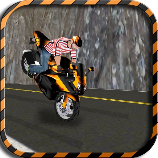 Mountain Highway Traffic Motor Bike Rider – Throttle up your freestyle moto racer to extreme