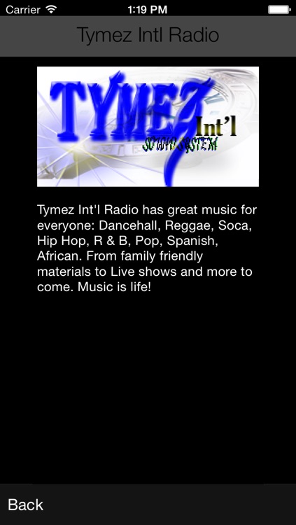 Tymez Intl Radio