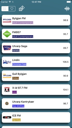 Iceland Radio Live Player (Ísland,Icelandic)(圖5)-速報App