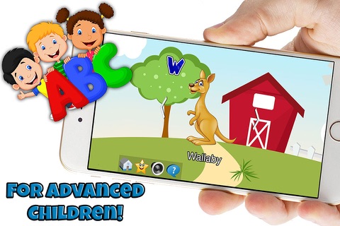 Smart Cards - Flash Cards for Advanced Children - Animal ABC's screenshot 2