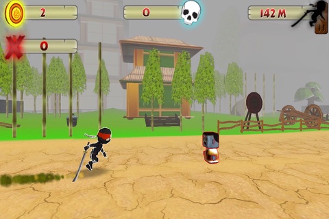 Ninja Combat vs Theft Zombies 3D: Classical Fight The Jungle Run Book Battle screenshot 4