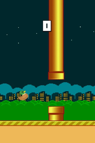 Flappy Duck - replica original bird version NO ADS screenshot 2