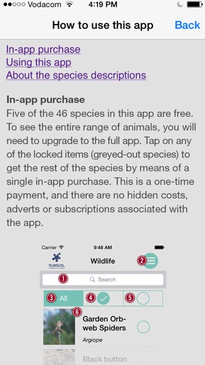 Sasol Wildlife for Beginners (Lite): Quick facts, photos and(圖5)-速報App