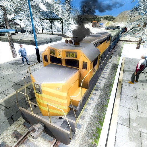 Mountain Train Driving Simulator iOS App