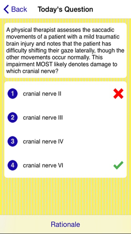 Physical Therapy - Question of the Day