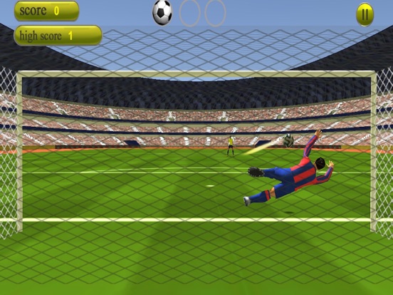 フリーキックのゴールキーパー - サッカーカップ：3Dサッカーのマッチゲームを蹴りますのおすすめ画像3