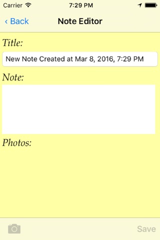 NoteMap screenshot 2