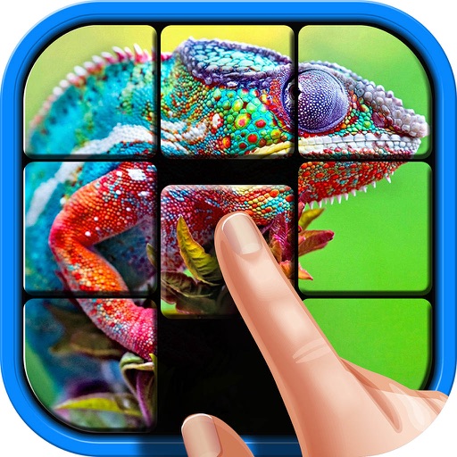 Animal Sliding Puzzle HD – Best Tile Slider Matching Game to Exercise Your Concentration icon