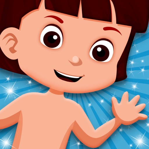 Kids Learning Body Parts – Babies preschool and kindergarten app for fun listen, touch, hear and see learning with memory match game Icon