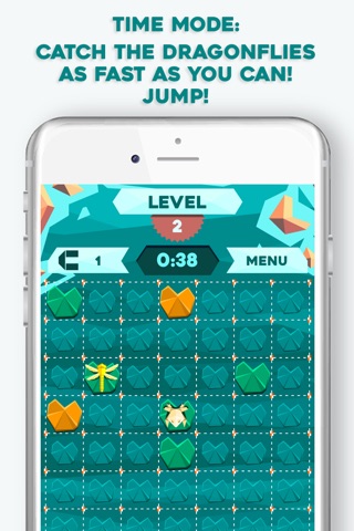 Froggy - Help the frog eat bugs and dragonflies screenshot 2