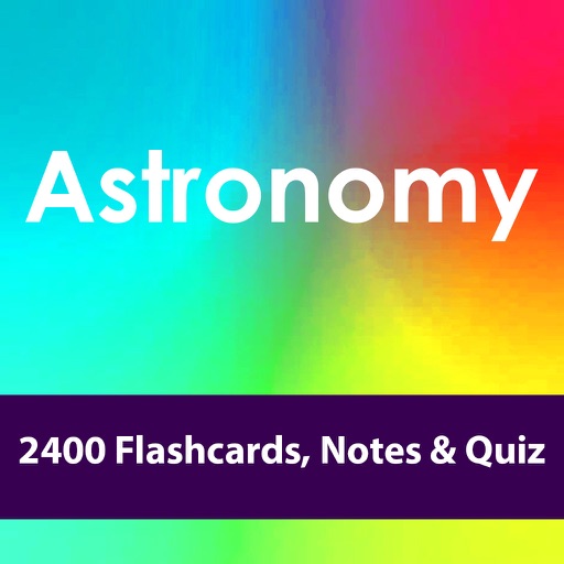 Astronomy exam & review 2400 flashcard icon