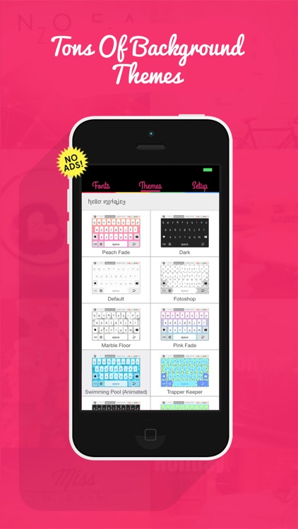 InstaKey - Custom Theme Keyboard and Cool Fonts Keyboard screenshot-2