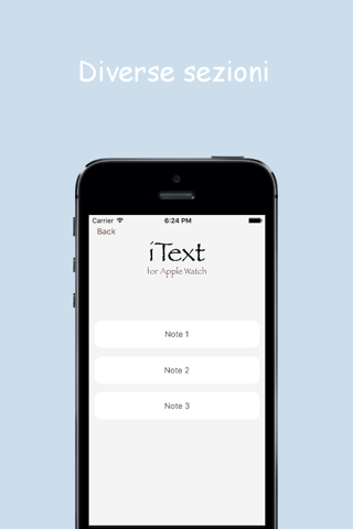 iText for Apple Watch screenshot 2