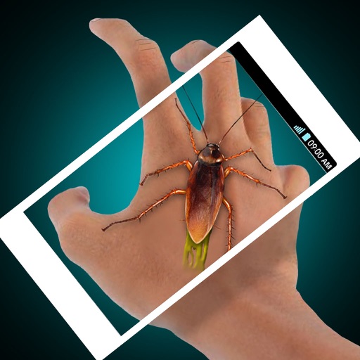 Cockroach Hand Funny Simulator iOS App