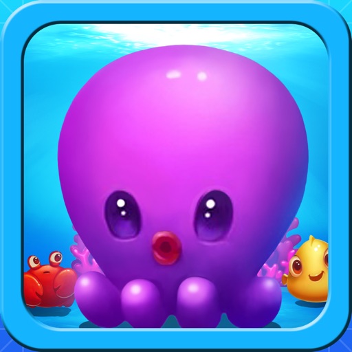 Octopus Baby Free Icon