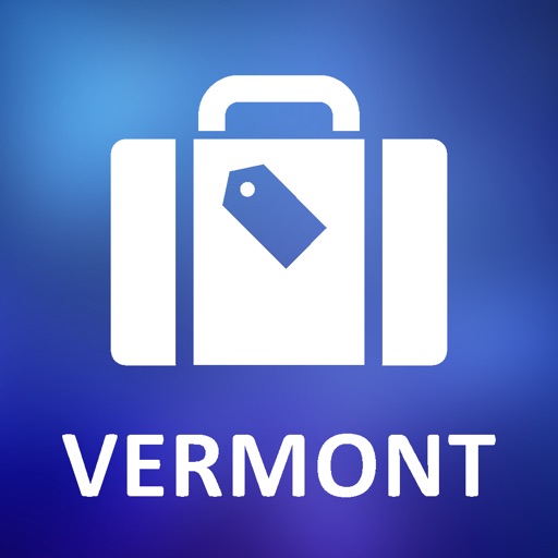 Vermont, USA Detailed Offline Map