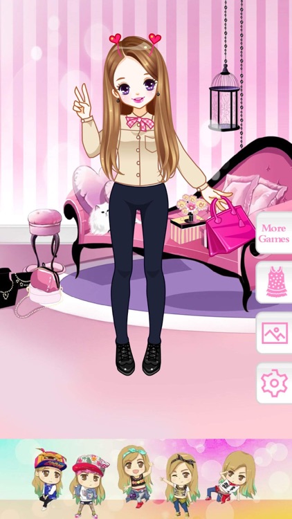 Princess Cutie - Chic Girl Makeup,Dressup and Makeover Games screenshot-4