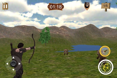 Archer Animal Hunting Game 3d free screenshot 3