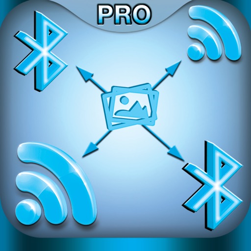 Wireless Photo Transfer Pro - WiFi & Bluetooth Photo Share icon