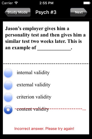 CLEP Psychology Exam Prep screenshot 3