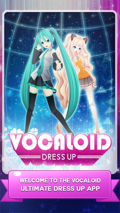 dressup " diva vocaloid " the hatsune miku and rika and rin