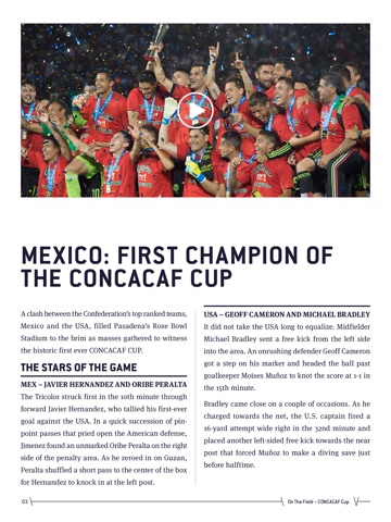 CONCACAF - Freekick Magazine screenshot 3