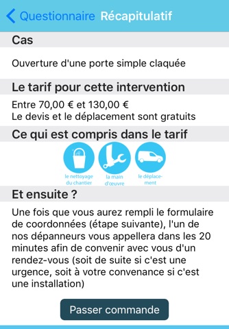 MesDépanneurs.fr screenshot 4