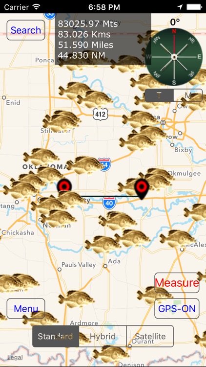 Oklahoma: Fishing Lakes screenshot-3