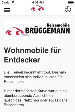 Reisemobile Brüggemann GmbH screenshot 3