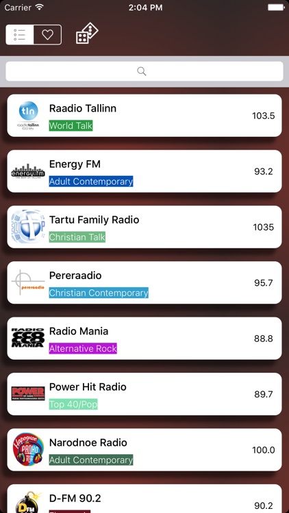 Radio Estonia FM (Estonia Radios, Radio Eesti) - Include Star FM Eesti, Raadio Elmar , Raadio Kuku , Power Hit Radio screenshot-4