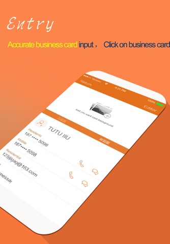 WeCard&business card scanner screenshot 4