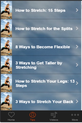 Stretching Exercise - Learn Flexibility Exercises for the Entire Body screenshot 2