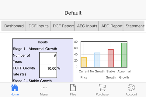 Financial Modeling screenshot 2