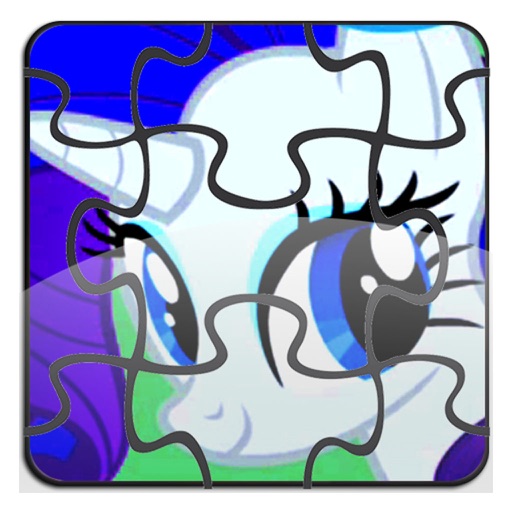 Cartoon Puzzle: Little Unicorn Pony Edition iOS App
