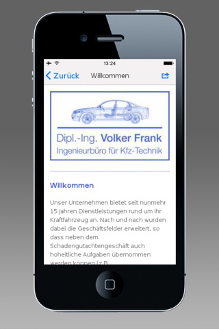 Volker Frank Ingenieurbüro screenshot 2