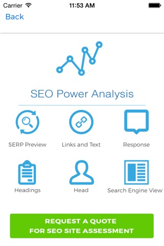 SEO Power Analysis - On-Page Optimization Analytics Tool screenshot 2