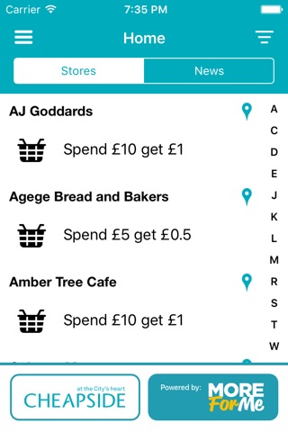 Cheapside Privilege App screenshot 2