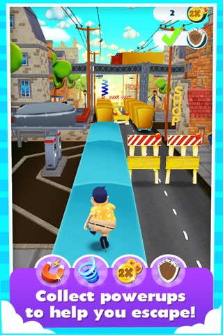 Run Ron Run - 3D Street Dash Runner In Endless Fun Love Adventure screenshot 4