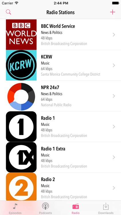 Netcasts - Podcast, Streaming Radio & TV Player