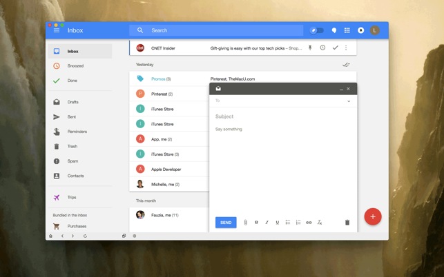 GBox - email client for 