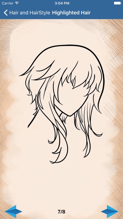 Artist Blue - How to draw Hairdo and Hairstyle screenshot-3