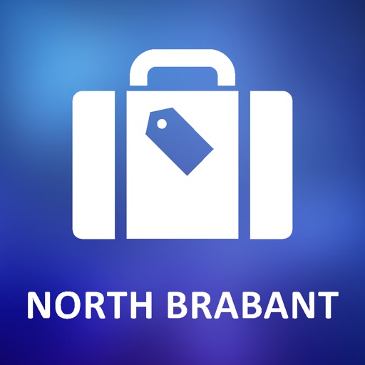 North Brabant, Netherlands Detailed Offline Map icon