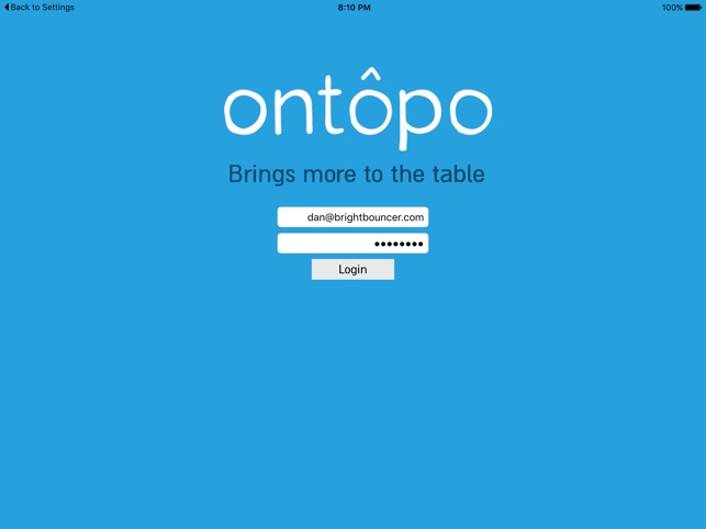 Top Table by ONTOPO