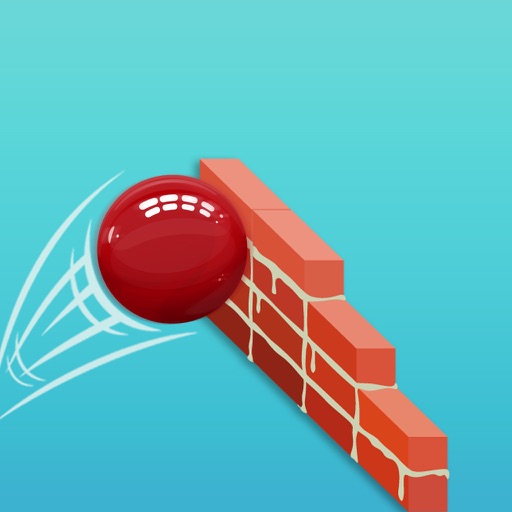 Ball Fall Pro - The Red Metal Ball Fall-Down icon