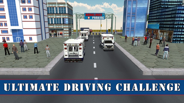 Ambulance Hospital Parking – Drive & park vehicle in this extreme driver simulator game