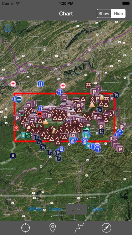 Great Smoky Mountains National Park – GPS Offline Park Map Navigator screenshot-4