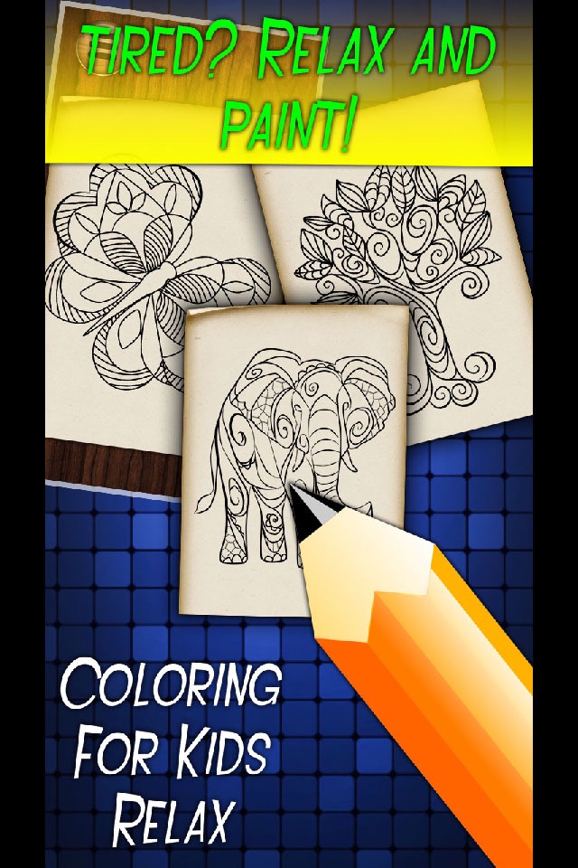 Coloring For Kids Relax screenshot 2